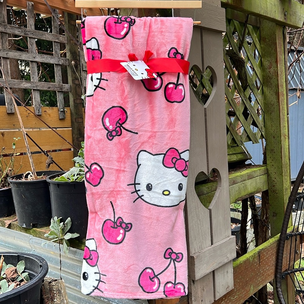 Hello kitty blanket